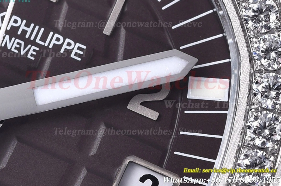 PPF Dial Aquanaut Lady Quartz 5067 RU Dia Brown SS 0225